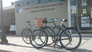 The Bike Bike Rack at Daniel Winkler & Associates is popular!