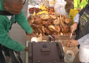 Plenty of food, thanks to the generous supporting local businesses! courtesy Francesco Papalia