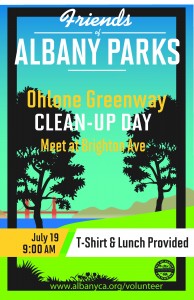 Ohlone Greenway Clean-up Day @ Albany | California | United States