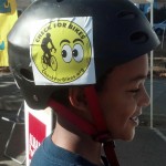 Our "Check for Bikes" bumper stickers and clings were a real hit and help bring awareness of bicyclists on the road to drivers