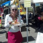 Lynn Eve Komaromi takes a well-earned Pad Thai break - thanks, Bua Luang!