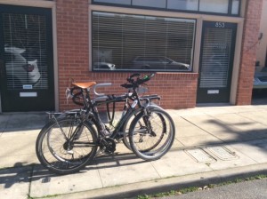 Eisenmann Archictecture's staff began using these racks the day they were installed
